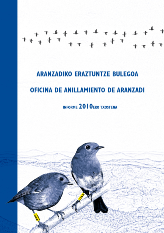 eraztunketa txostenaren estalkia 2010 eraztunketa txostenaren estalkia 2010