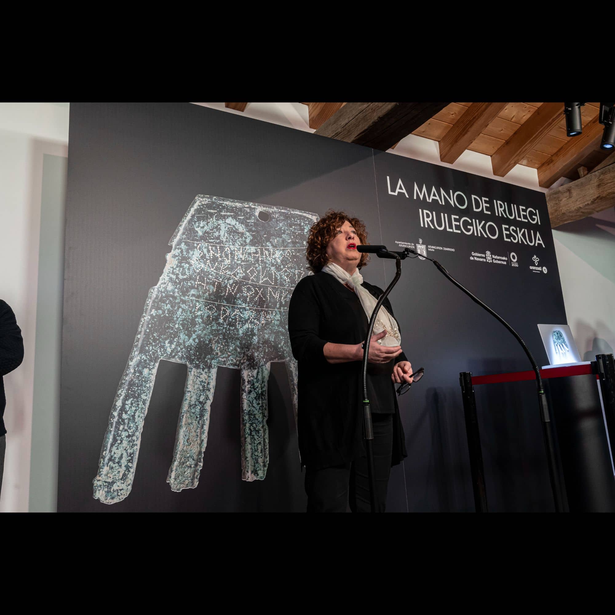 Berta Balduz, restauradora del Gobierno de Navarra.