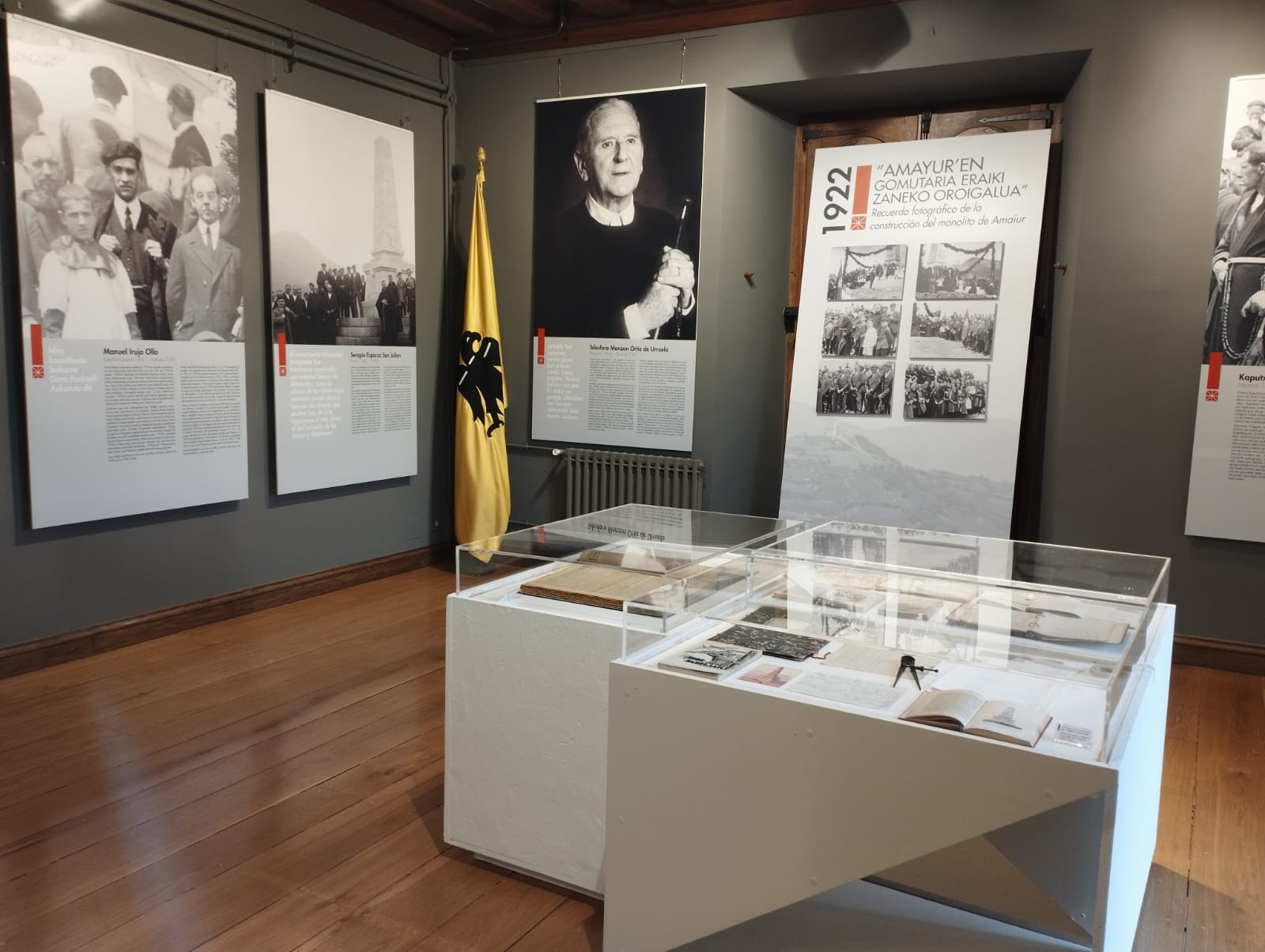 Exposición de Amaiur: lugar de memoria